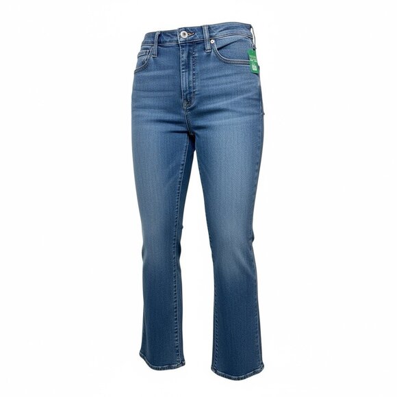 NWT GAP Kick Fit High Rise Medium Wash Denim Jeans Womens Size 31 /12T - Picture 13 of 13